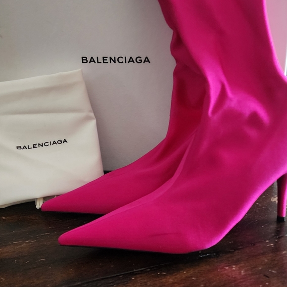 Balenciaga knife boots over the knee - Picture 13 of 14